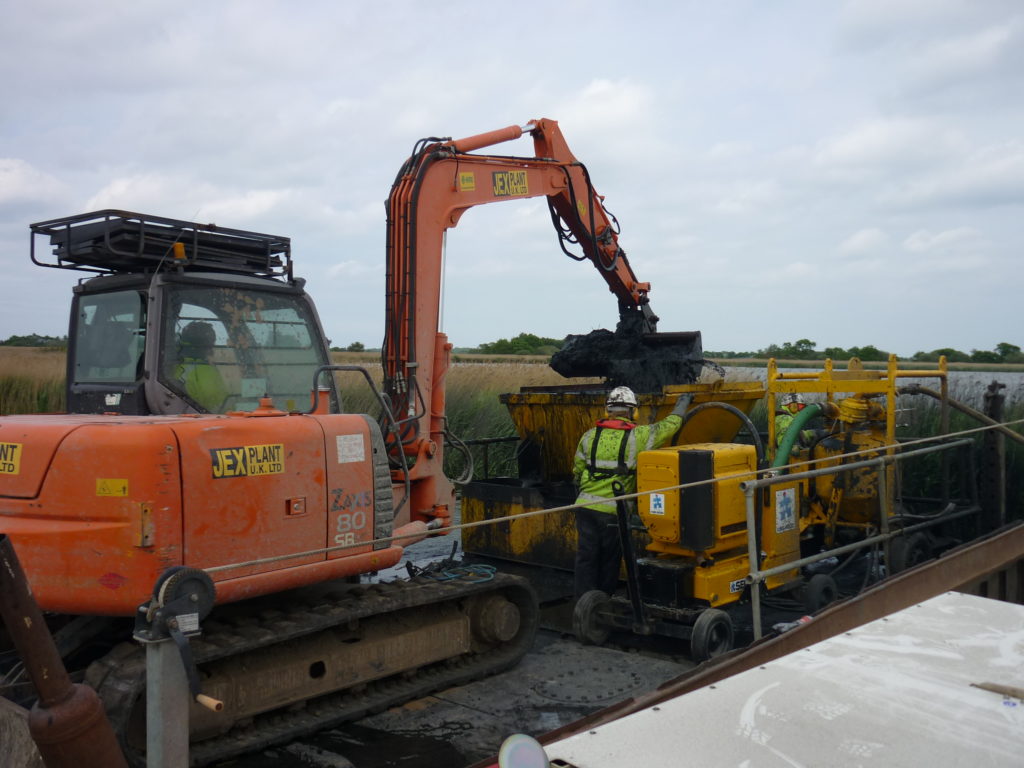 Broads Authority Trial - Desilting by Barge